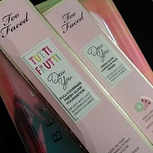 Too Faced Makeup - 🌺Too Faced "Dew You" Foundation + Primer Set Too Faced Makeup - 🌺Too Faced "Dew You" Foundation + Primer Set